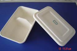 一次性餐具 纸饭盒 1000ml qw b 08